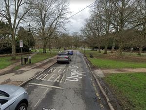 The collision was on Upper Green in Tettenhall. Photo: Google.