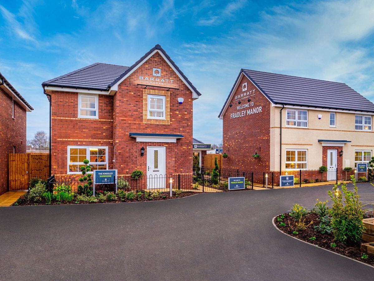 The new homes schemes will sit near to the existing Fradley Manor development 