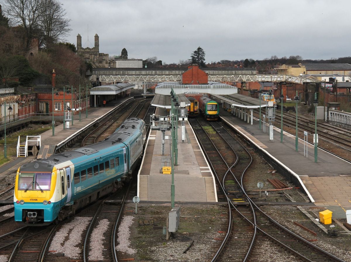 The line through Shrewsbury has been put forward for improvements in a new review
