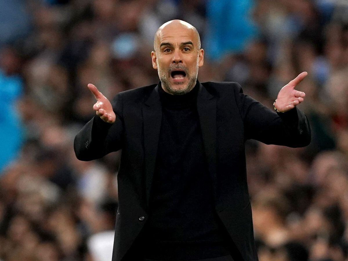 Manchester City manager Pep Guardiola,