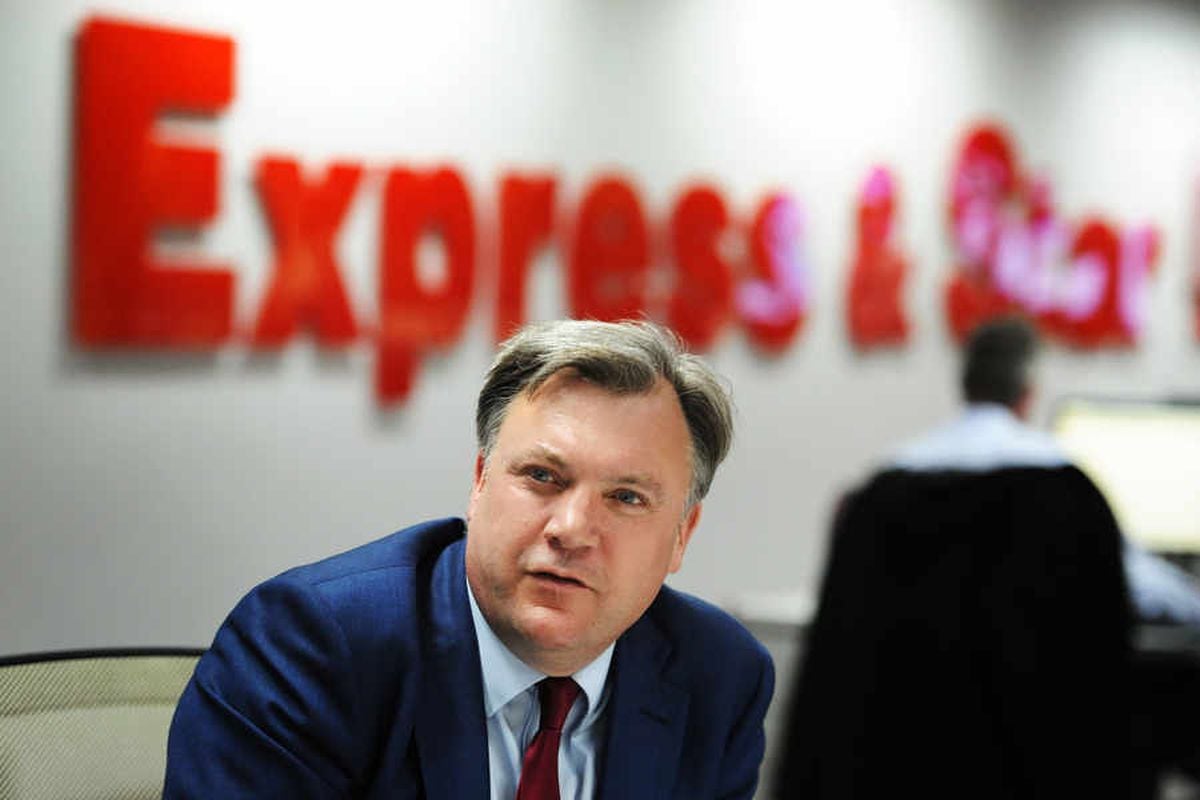 I will not betray the West Midlands to Scotland, says Ed Balls