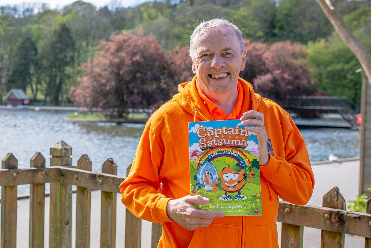 Wolverhampton-born James Hopson was inspired to write the book to help support healthy eating