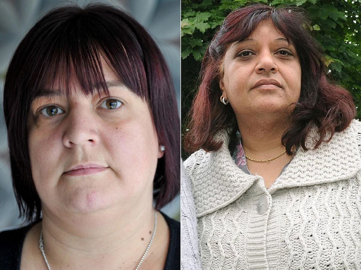 Tracy Felstead, left , from Telford, and Rubbina Shaheen, right, from Worthen, near Shrewsbury, have both had their cases referred to the Court of Appeal