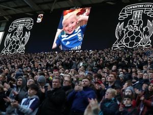 A minutes applause on the sixth minute in honour of tragic murder victim Arthur Labinjo-Hughes aged 6. (Photo by Adam Fradgley/West Bromwich Albion FC via Getty Images).