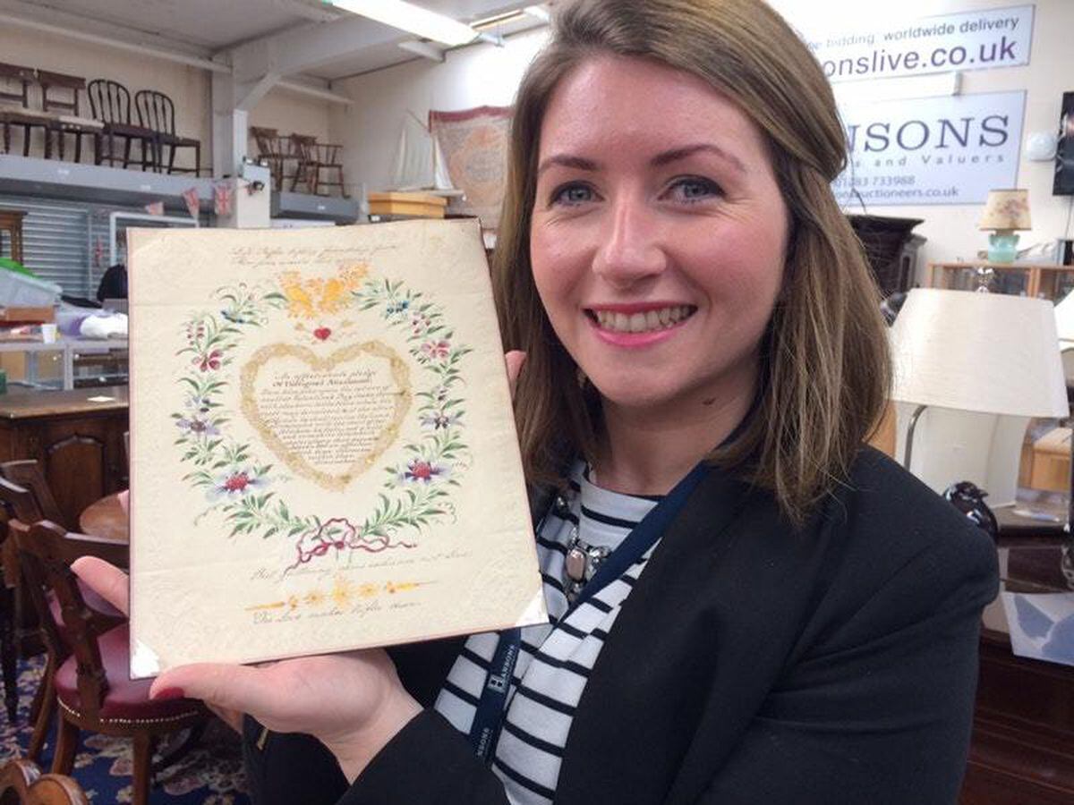 Georgian Valentine S Letter That ‘worked Its Magic Goes Up For Auction