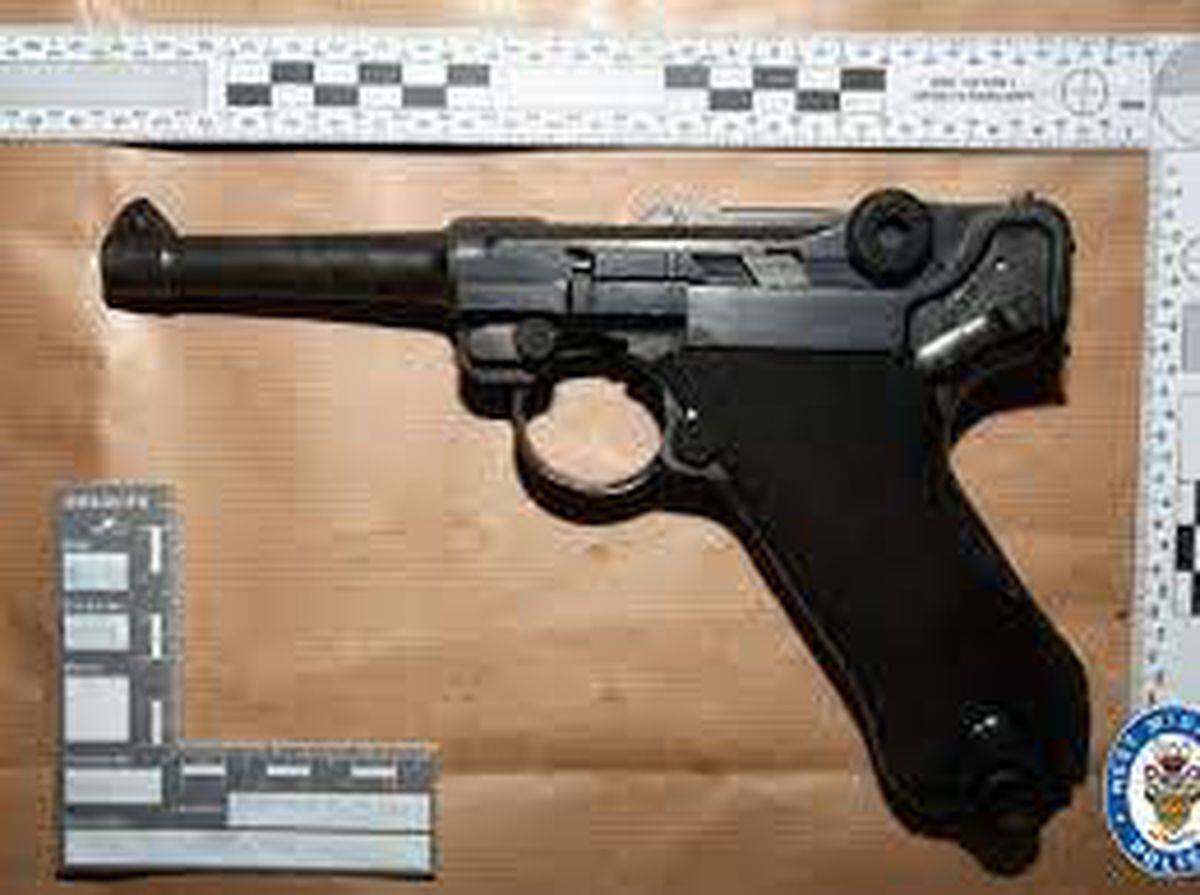 The World War Two gun used to kill Anthony Sargeant