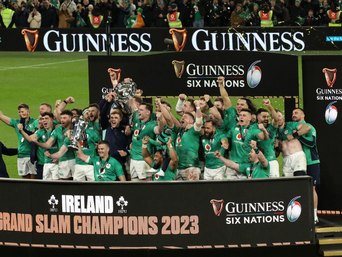 Ireland celebrate
