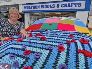 Tracey Spilsbury, of Wulfrun Wools & Crafts in Penn, is worried for future of her business