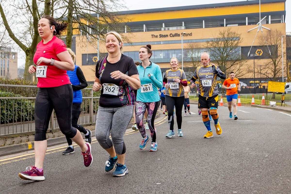 Wolverhampton 10k run took place on Sunday