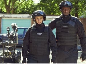 Trigger Point - pictured are Vicky McClure as Lana Washington and Adrian Lester as Joel Nutkins.