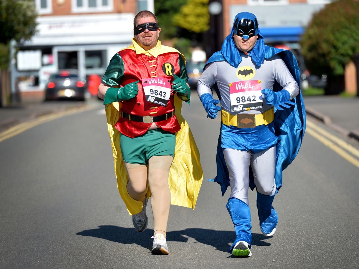 Batman and Robin' recreate iconic Only Fools and Horses run for hospital  charity | Express & Star