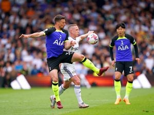 Clement Lenglet in action for Spurs against Leeds