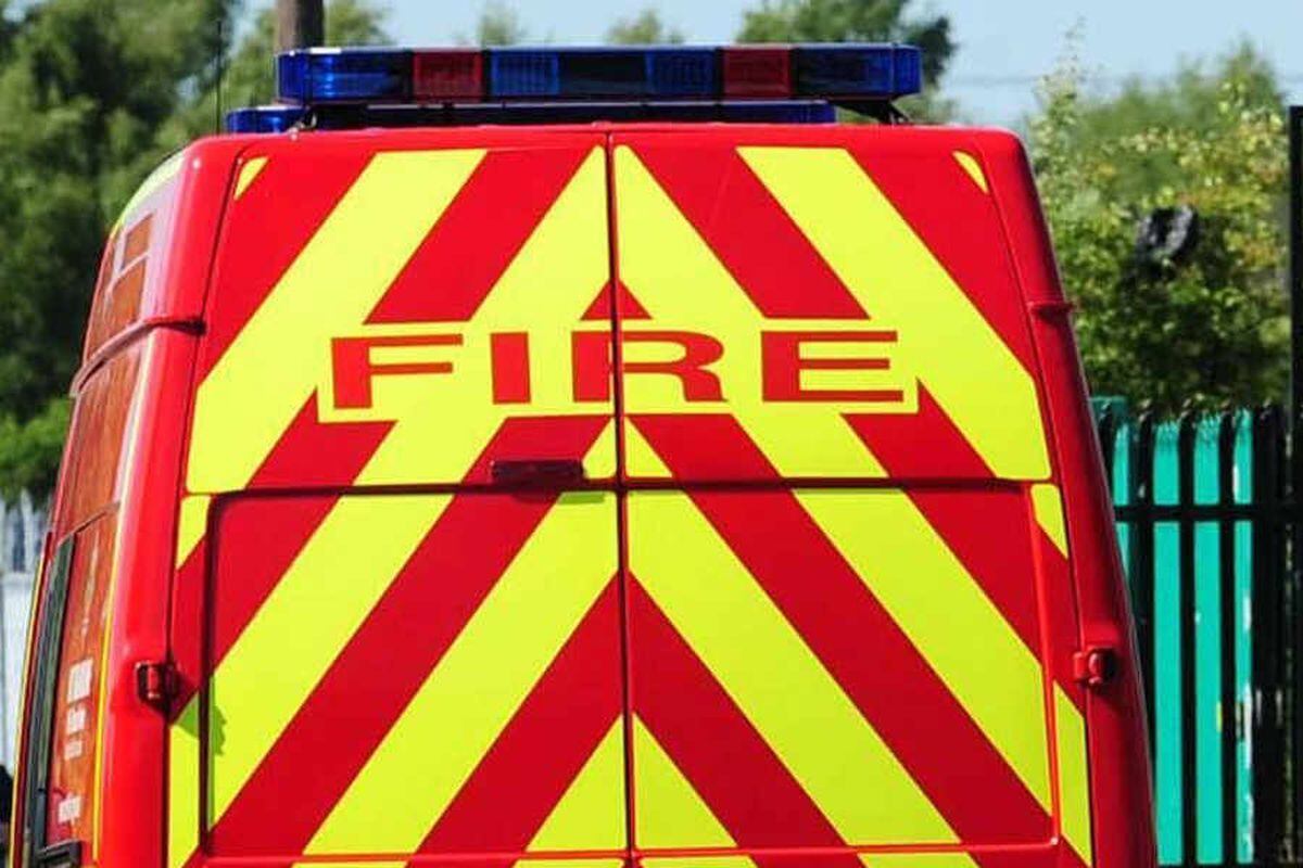 Delays to motorists as lorry catches fire in Dudley