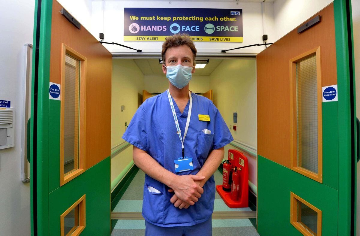 David Stanley, from Hagley, is a critical care consultant at Russells Hall