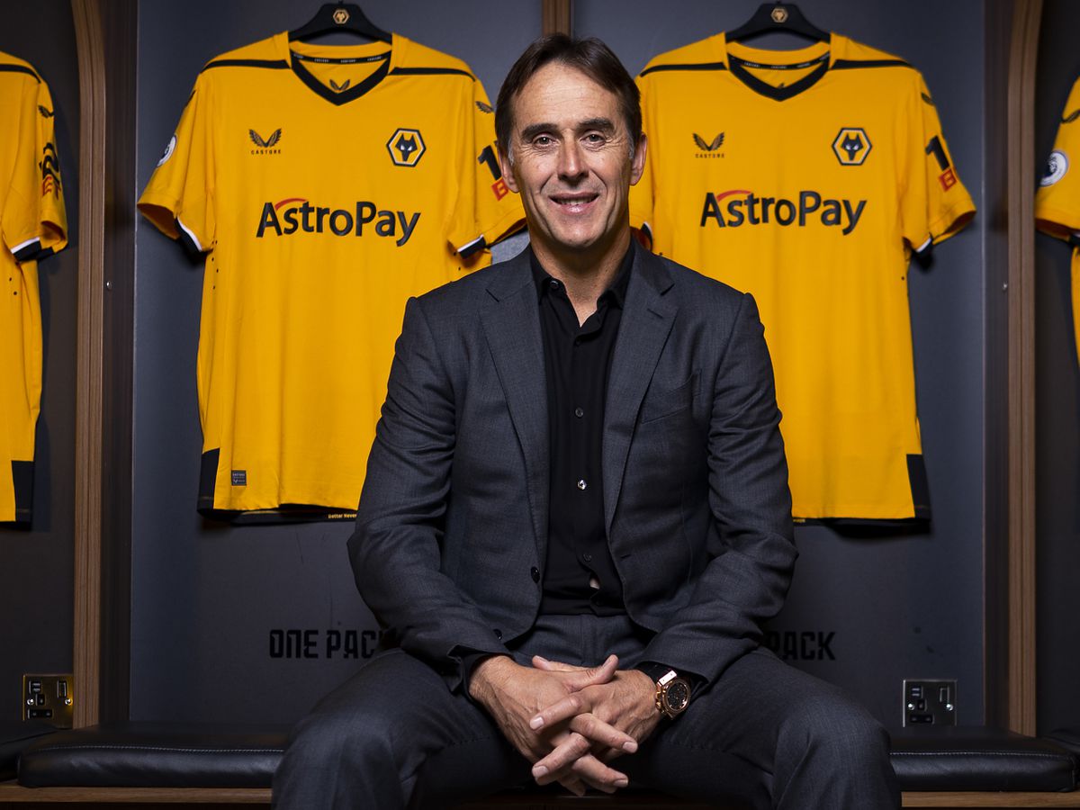 Julen Lopetegui upon his Wolves unveiling. The Spanish head coach has bolstered his staff with the appointment of a new strength and conditioning coach (Photo by Jack Thomas - WWFC/Wolves via Getty Images).