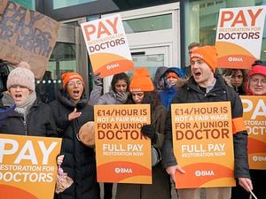 Junior doctors across the region have returned to the picket lines as the dispute over pay with the British Medical Association goes on