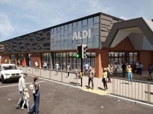 What the refurbished Aldi in Bearwood may look like. Copyright Stoas Architects