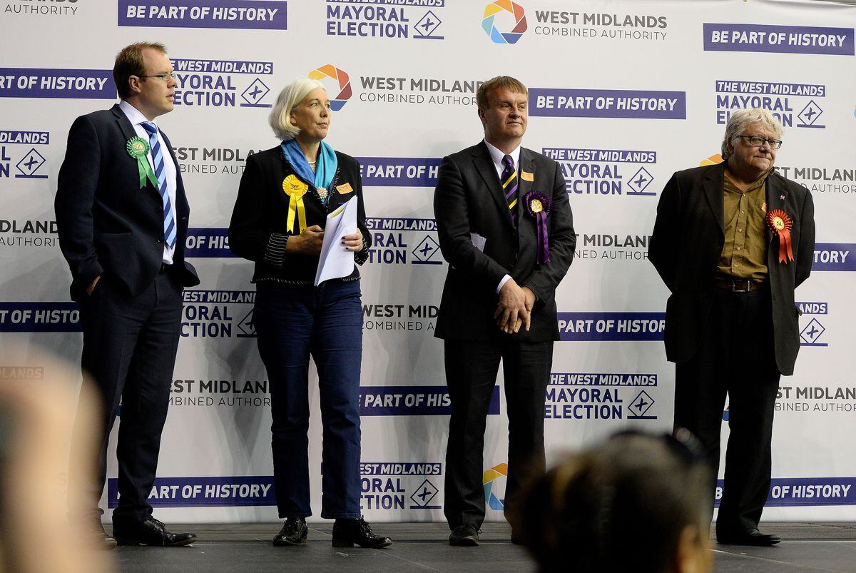 The four eliminated candidates: James Burn, Beverley Nielsen, Peter Durnell and Graham Stevenson