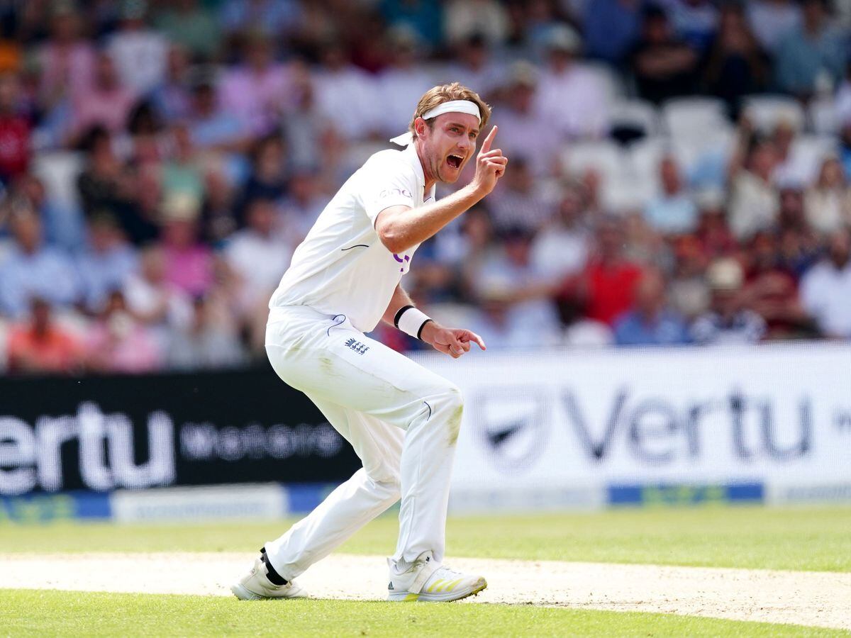 Stuart Broad starred for England on the first morning
