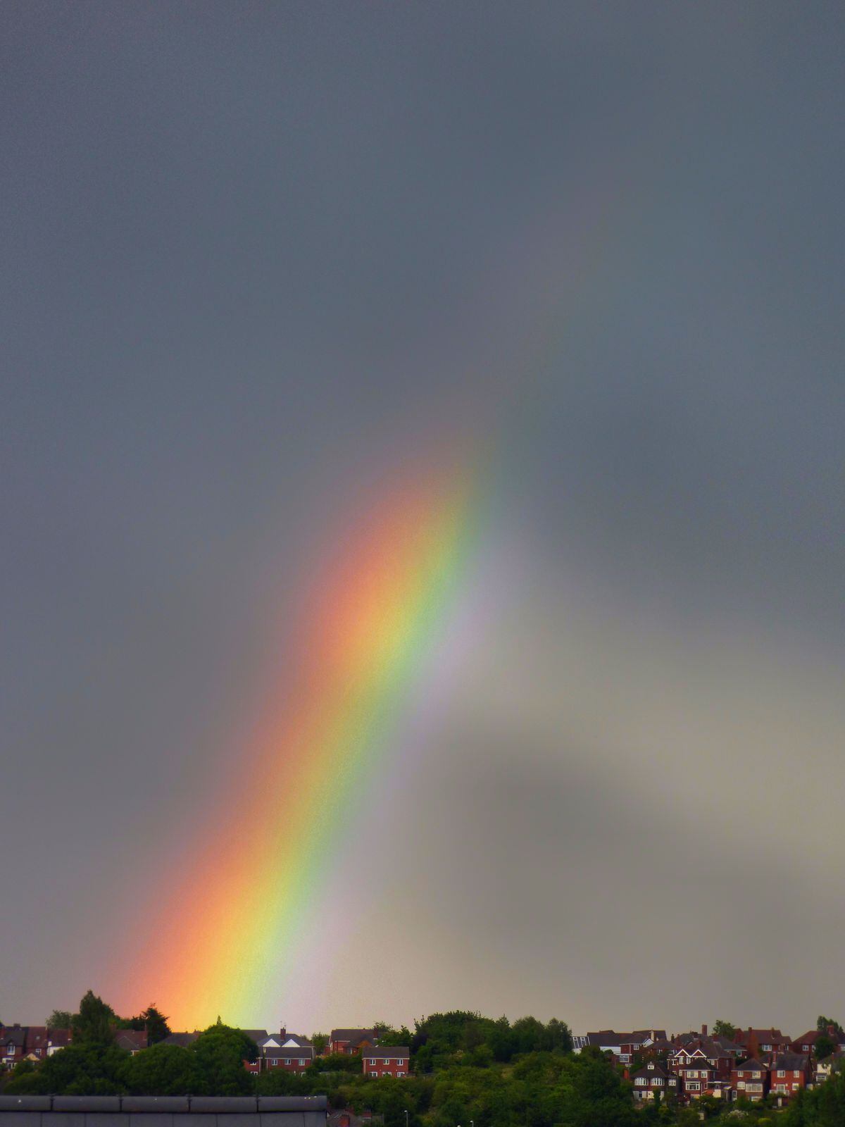 A rainbow in Haden Hill captured by Gemma Cross 