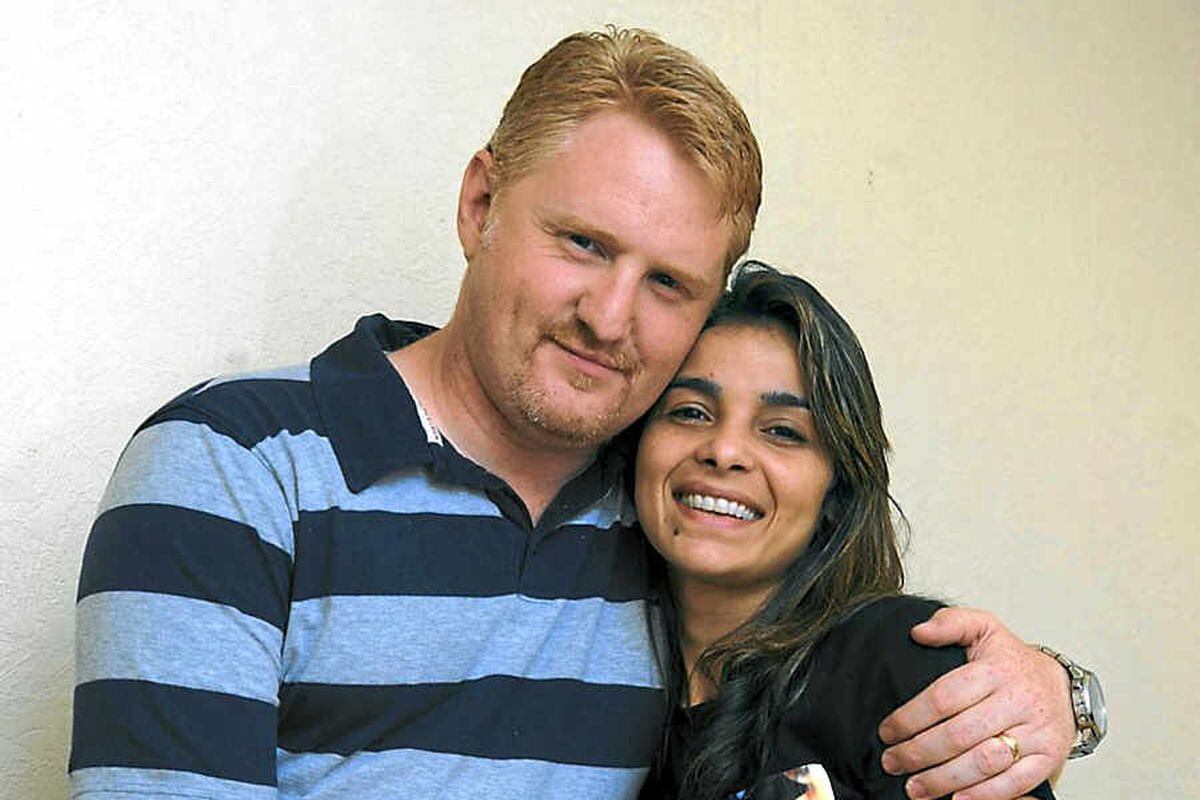 Couple reunited after immigration wrangle