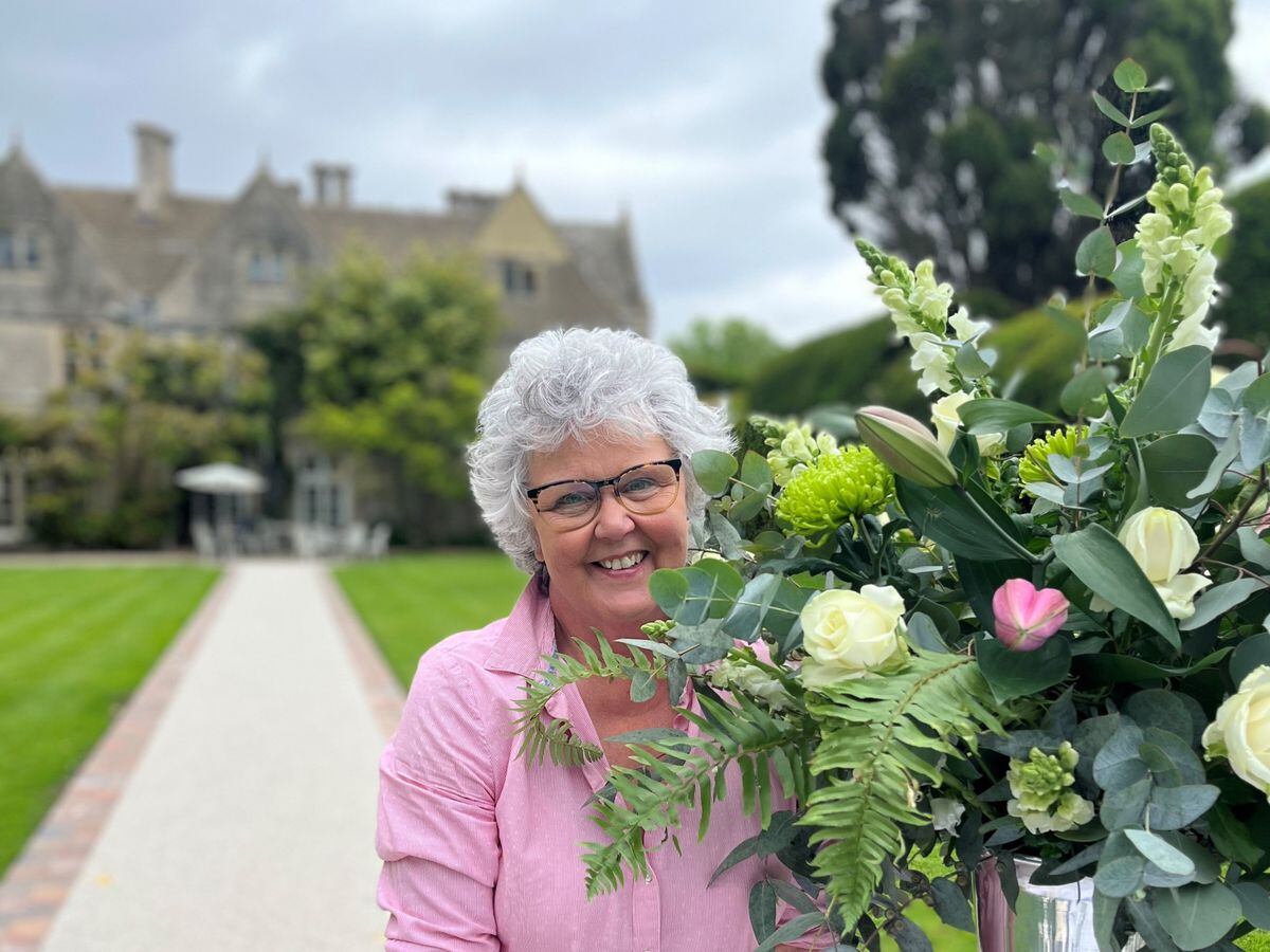 Worcestershire florist Alison Gainford 
