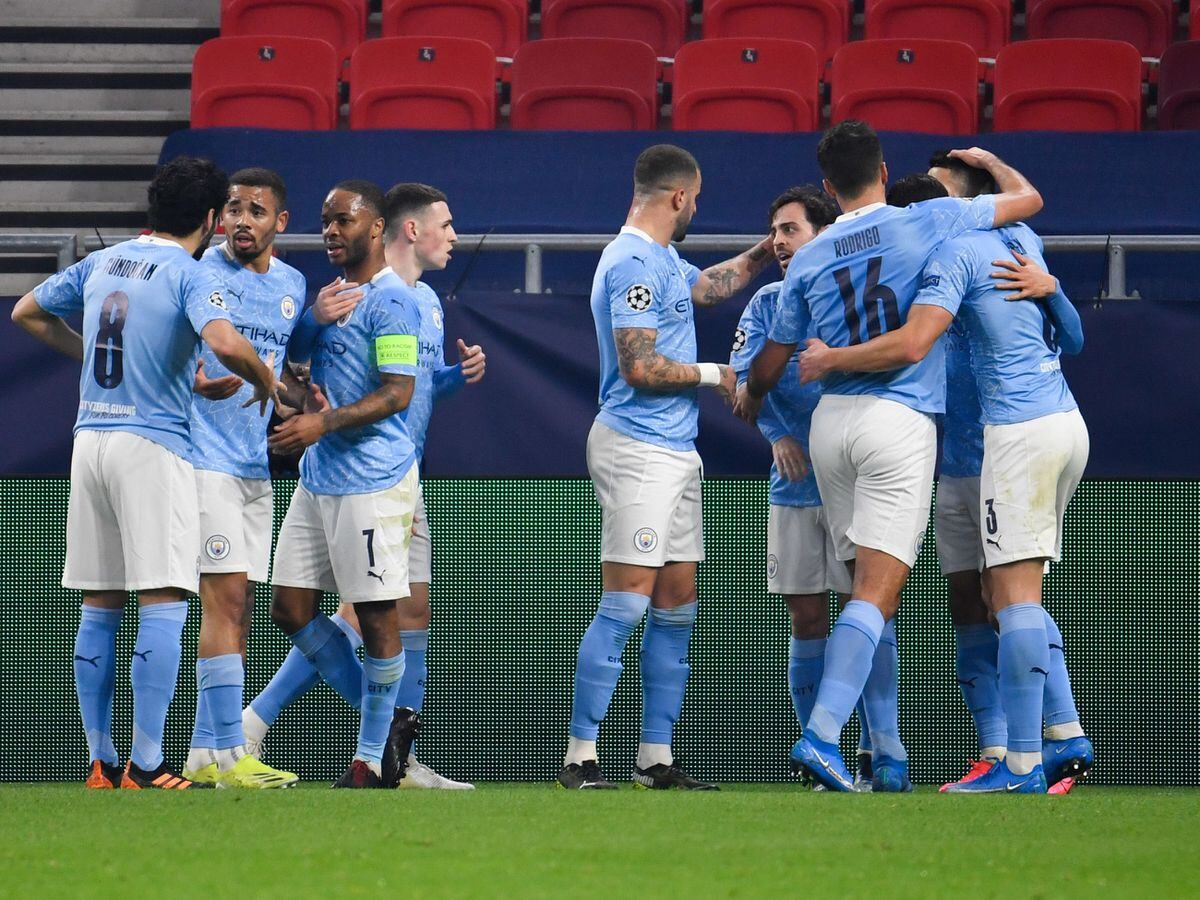 Manchester City Put One Foot In Champions League Quarter Finals Express Star