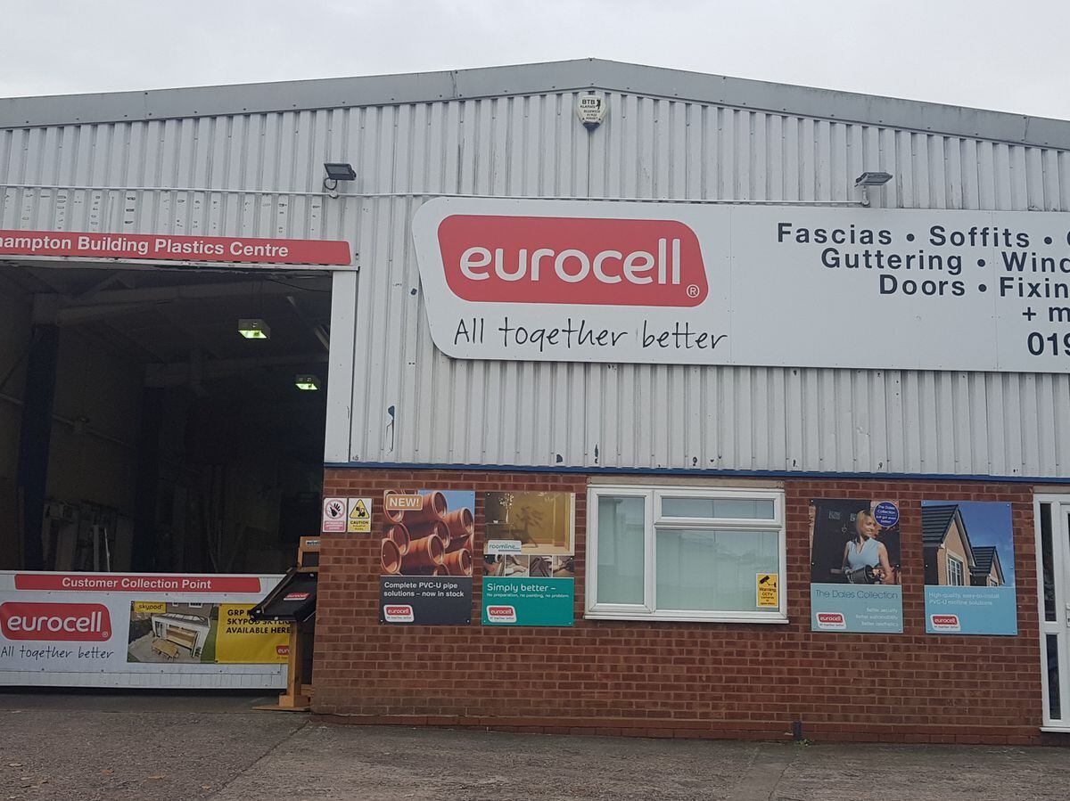 Eurocell has branches in the Black Country and Shropshire