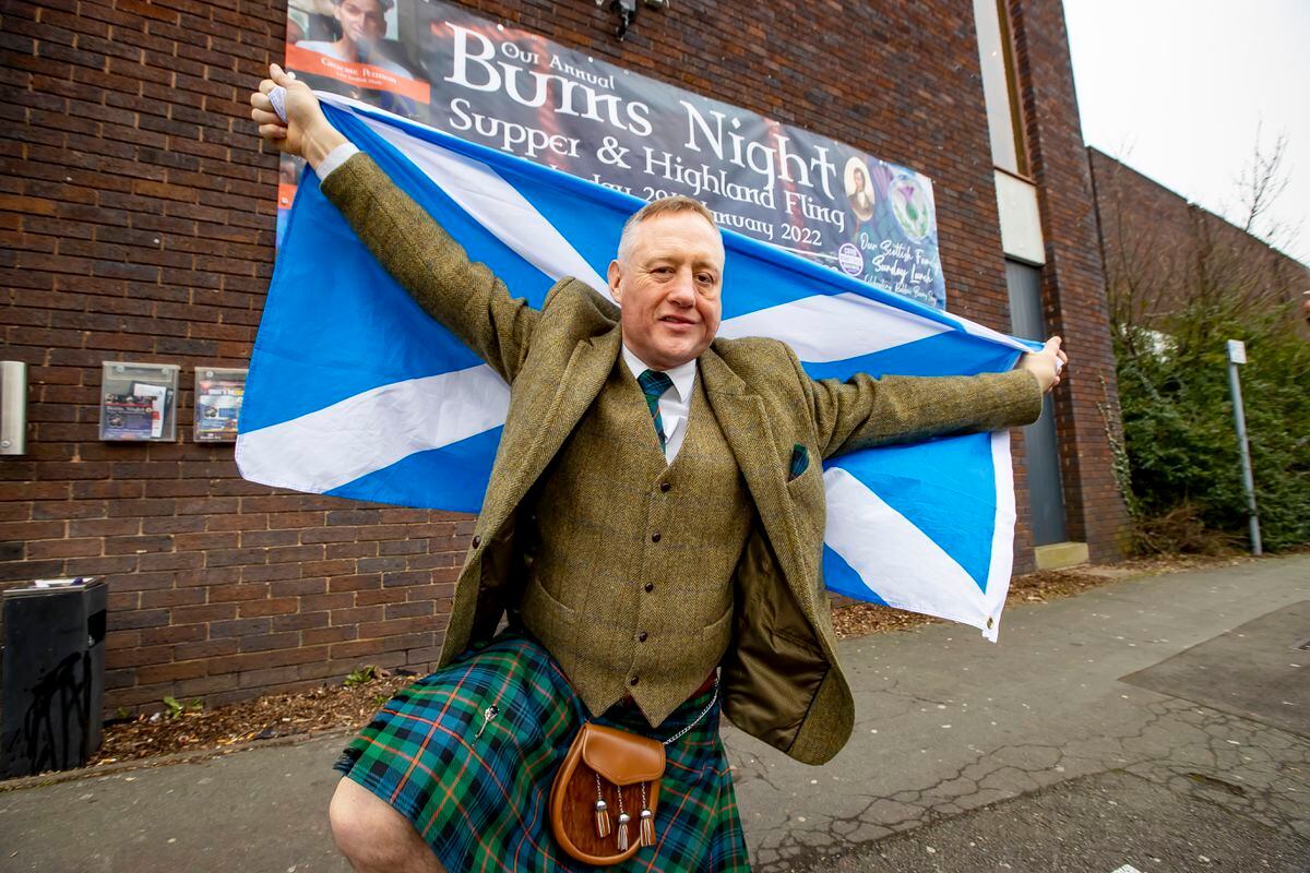 Scott Murray will be among many to don a kilt for the weekend festivities