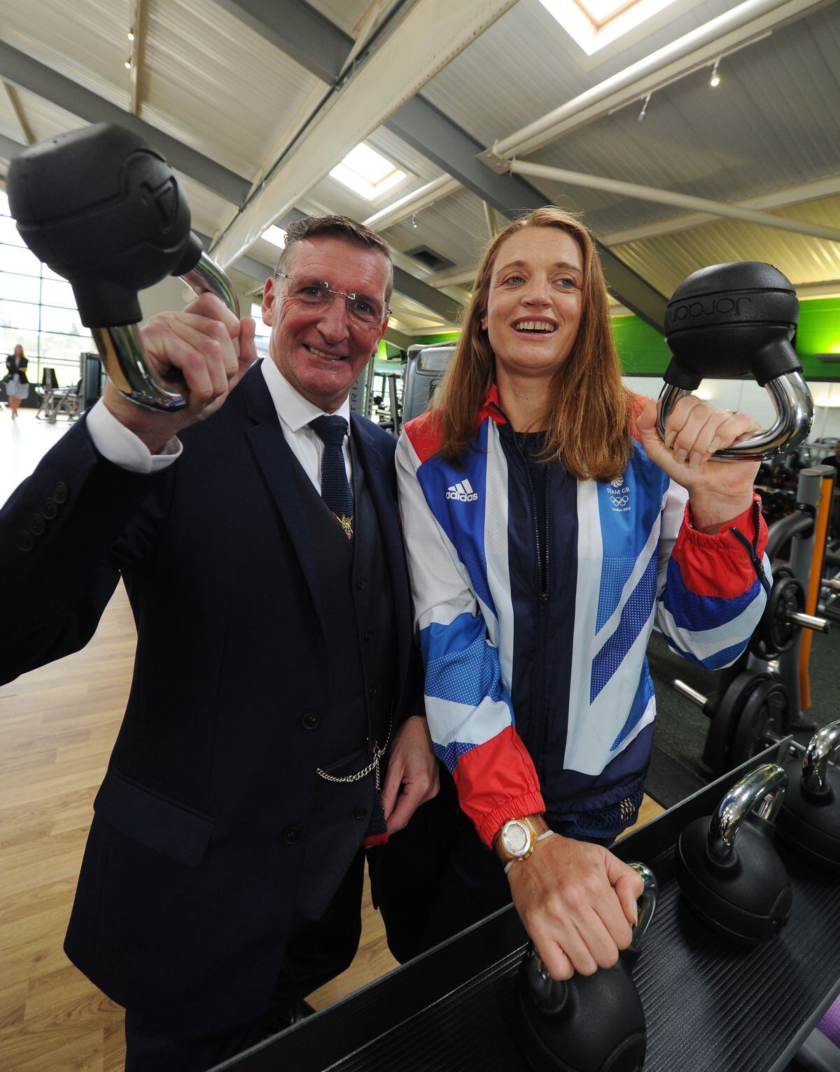 Alison Williamson will be part of the relay route through Stafford