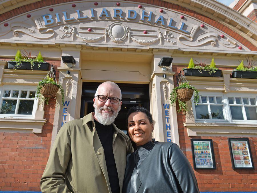 Terence and Louise Harris fear the impact of the loss of the pub on West Bromwich