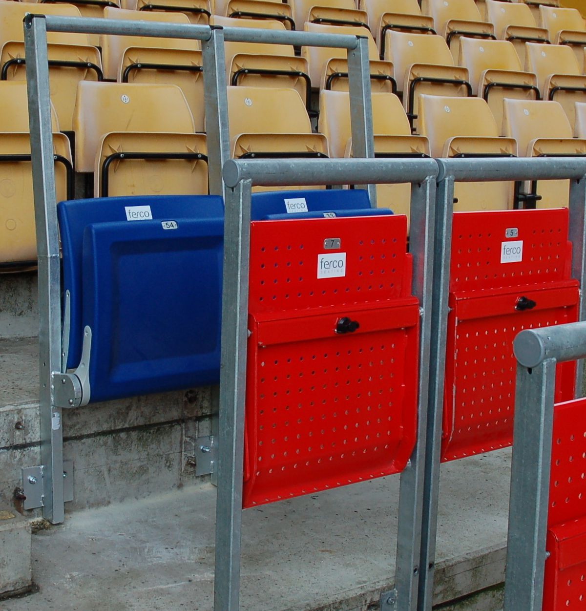  Safe standing seat options installed at Molineux
