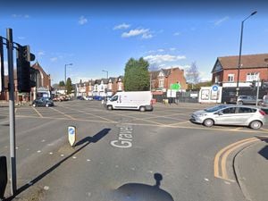 The incident took place on the Chester Road at its junction with Gravelly Lane
