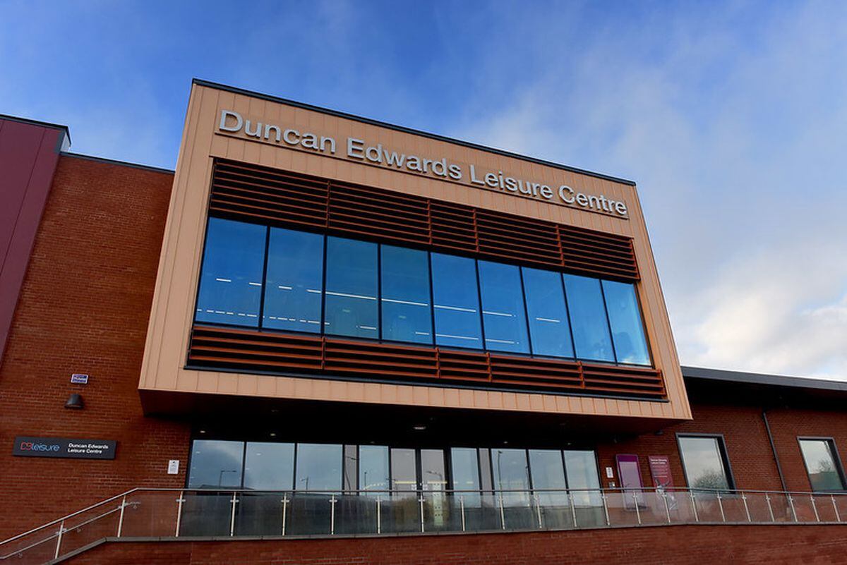 The new Duncan Edwards Leisure Centre