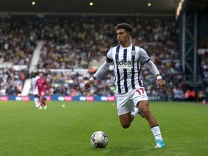 Jeremy Sarmiento could be handed a start at Leeds (Photo by Adam Fradgley/West Bromwich Albion FC via Getty Images).