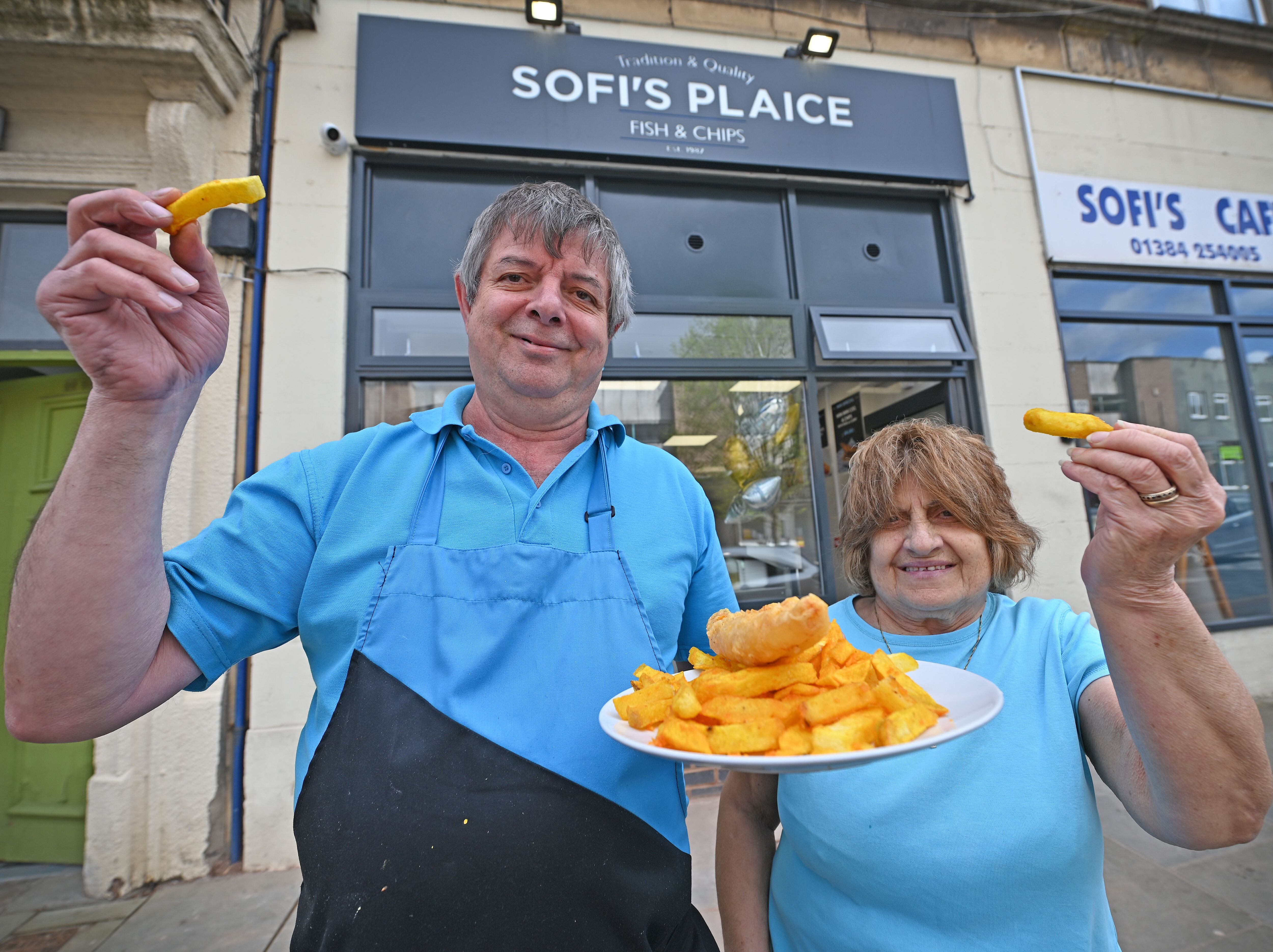 Dudley chip shop owner: 'I'm happy my customers are back - I hope a third vehicle doesn't hit us'