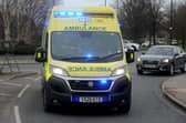 Ambulance crews were called to the scene in Hednesford