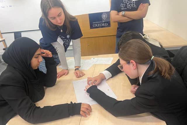 Ninestiles learners at the Oxford maths challenge