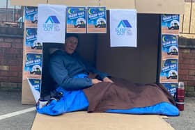 Getting ready to spend a night under the Sars