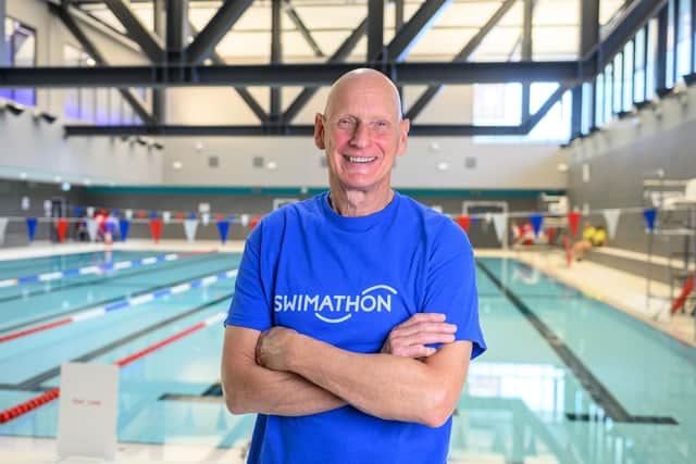 As Swimathon turns 40, 1980s Olympic legend Duncan Goodhew MBE is encouraging people across Wolverhampton, Staffordshire and the Black Country to sign up and raise money for Cancer Research UK, the end of life charity Marie Curie and Swimathon Foundation from 20-22 March. Enter now at swimathon.org