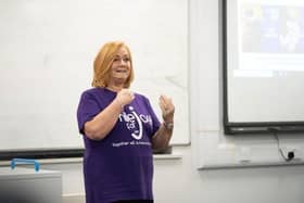 Suzanne Richards MBE, founder of the Smile for Joel charity is encouraging runners and walkers to sign up for the tenth annual walk