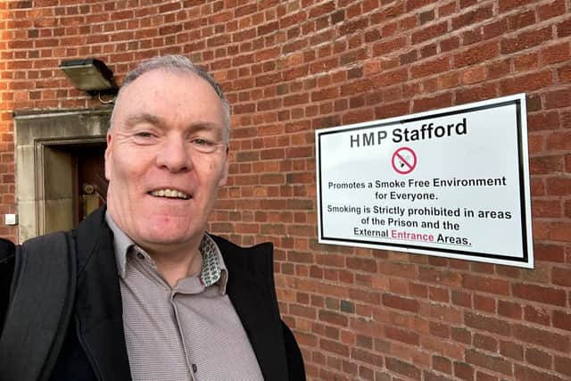 David Morgan at HMP Stafford