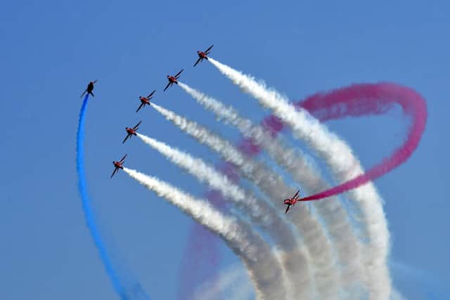 The iconic Red Arrows will be appearing at the Midlands Air Festival this year.