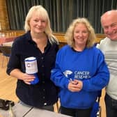 Wyre Forest CRUK committee members (from left) Vicky Chapman, chair Anita Rose and treasurer David Smith at a recent fundraiser