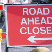 File photo of a road closed sign. Getty Images