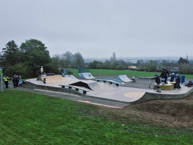 Britannia Skate Park Drawing Crowds