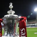 The FA Cup trophy. (Photo by Eddie Keogh/Getty Images)