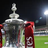 The FA Cup trophy. (Photo by Eddie Keogh/Getty Images)