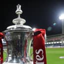 The FA Cup trophy. (Photo by Eddie Keogh/Getty Images)