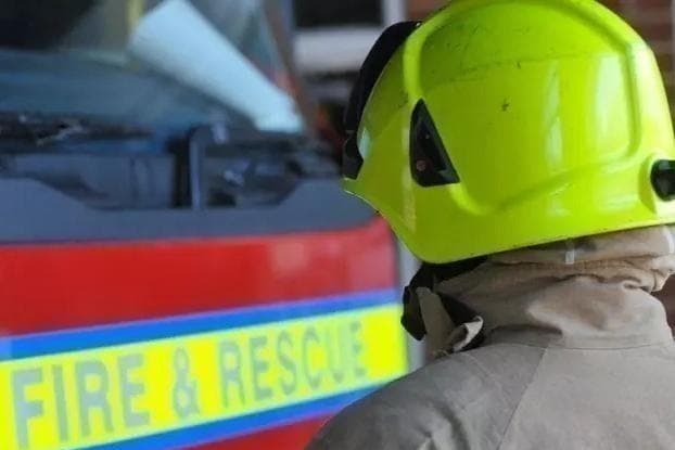 Fire crews tackle blaze in derelict building in Wolverhampton